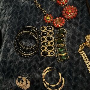 Women Jewelry - Assorted Necklaces, Bracelets , Earrings